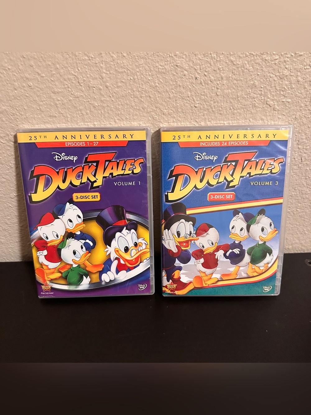 Disney DuckTales Volume 1 (Purple) & Volume 3 (Blue) 3-Disc Sets